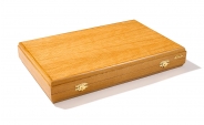 Oak Tree Backgammon Set with Racks (4)